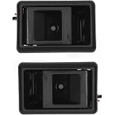 Inside Interior Door Handle Front &amp; Rear Left Right Handle for Toyota 4Runner Corolla Tacoma Tercel Pickup 1987-2000,Geo Prizm 1992-1998,Black