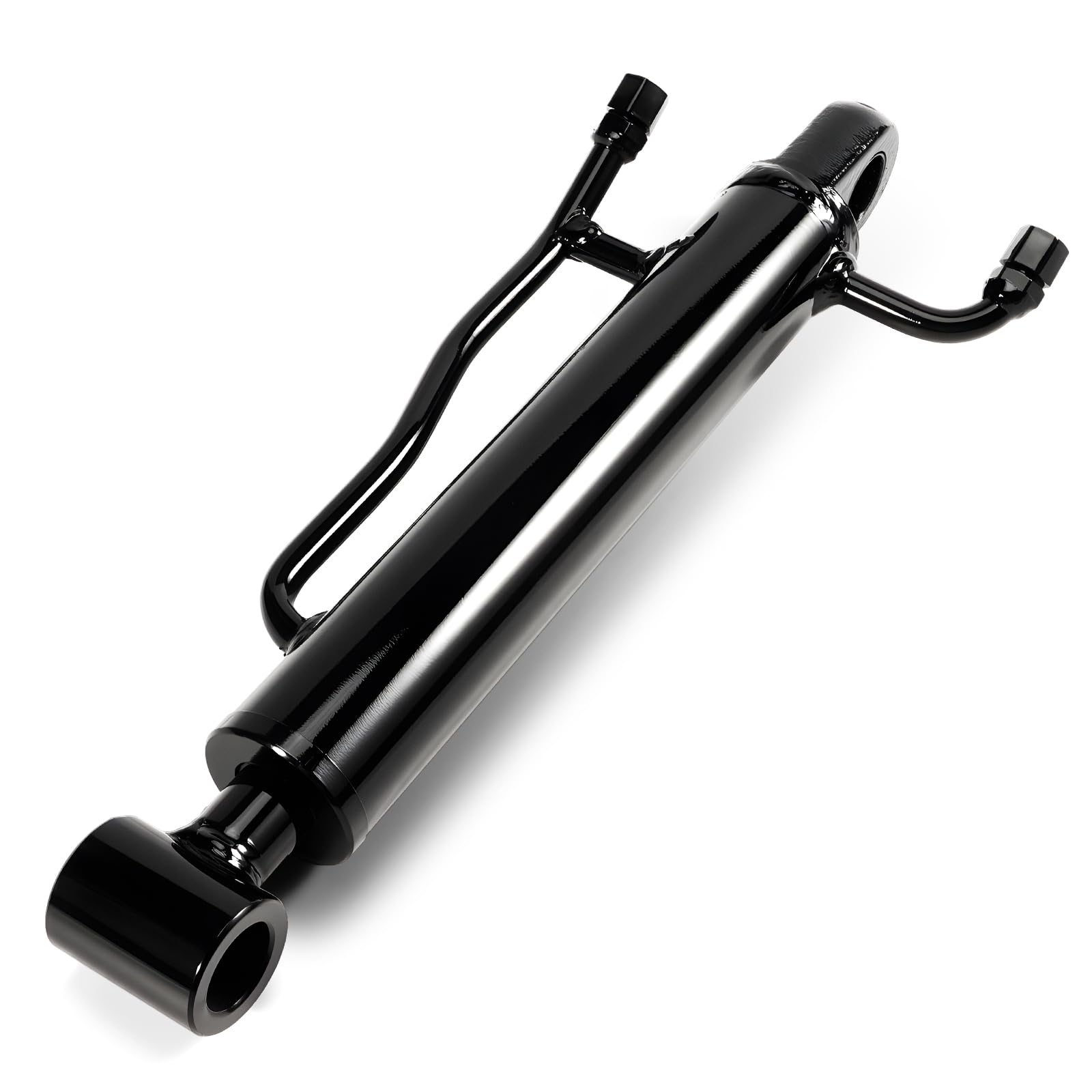 Photo 1 of VORGENS New Mini Excavator Thumb Cylinder, 25mm/0.98in Hydraulic Cylinder Fit for Mini Excavator Accessories Up to 3 Tons - Compatible with Single Hole Hydraulic Thumb Clip Only