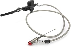 Motorcycle Clutch,Cable Wire Clutch Lever, Hydraulic Clutch Kit Clutch Lever Brake Perch 7/8in Hydraulic Clutch Brake Lever 4