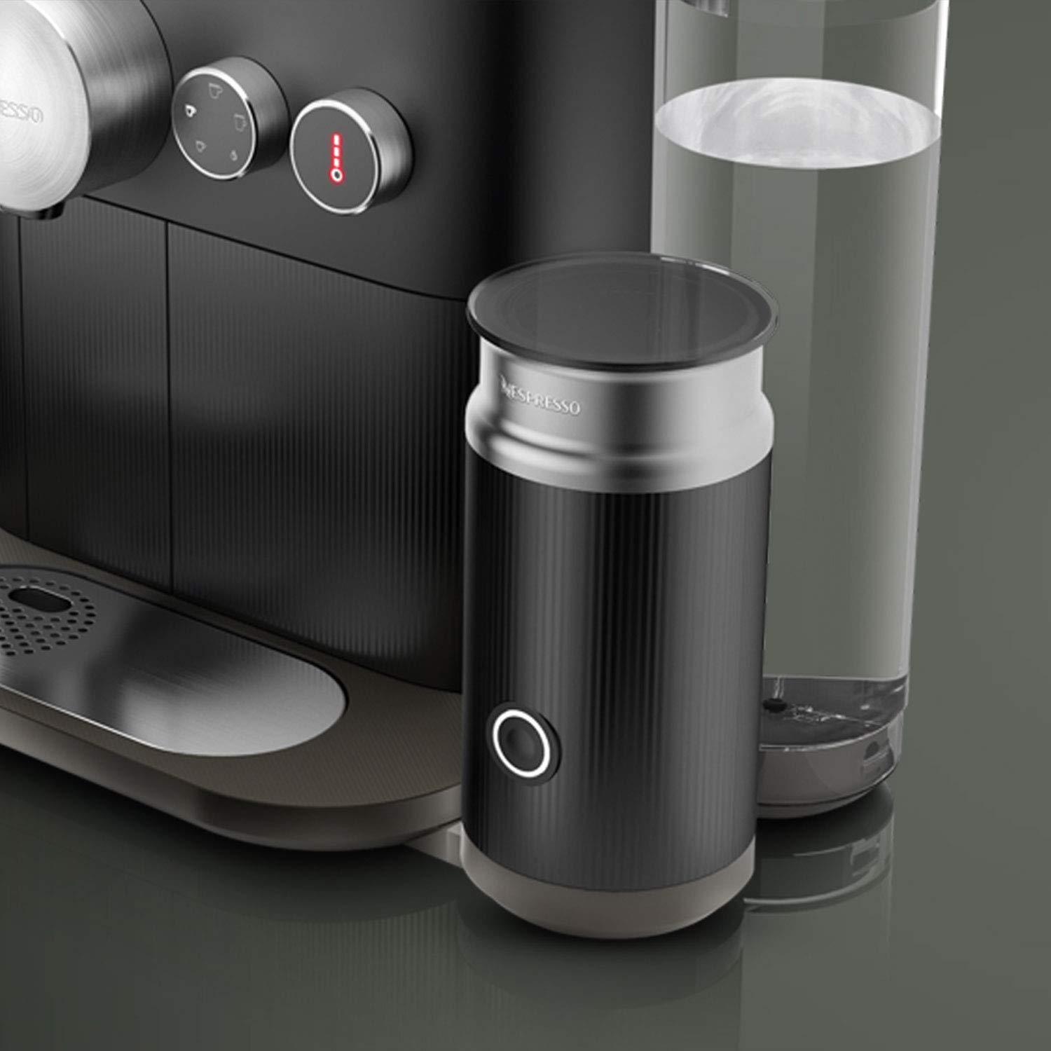 Nespresso Expert and Milk Coffee Machine, Anthracite Grey by Magimix