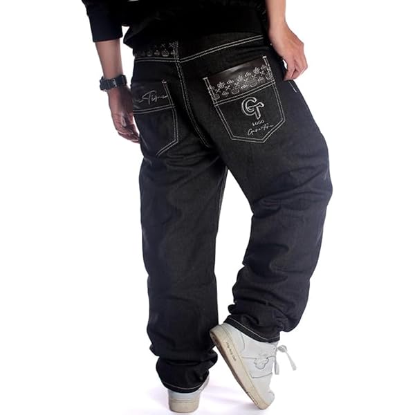 【LABROS】Big Stitch Baggy Jeans (Black) LABROS(ラブロス)/ BIG STITCH BAGGY JEANS -BLACK- | E.S.P.