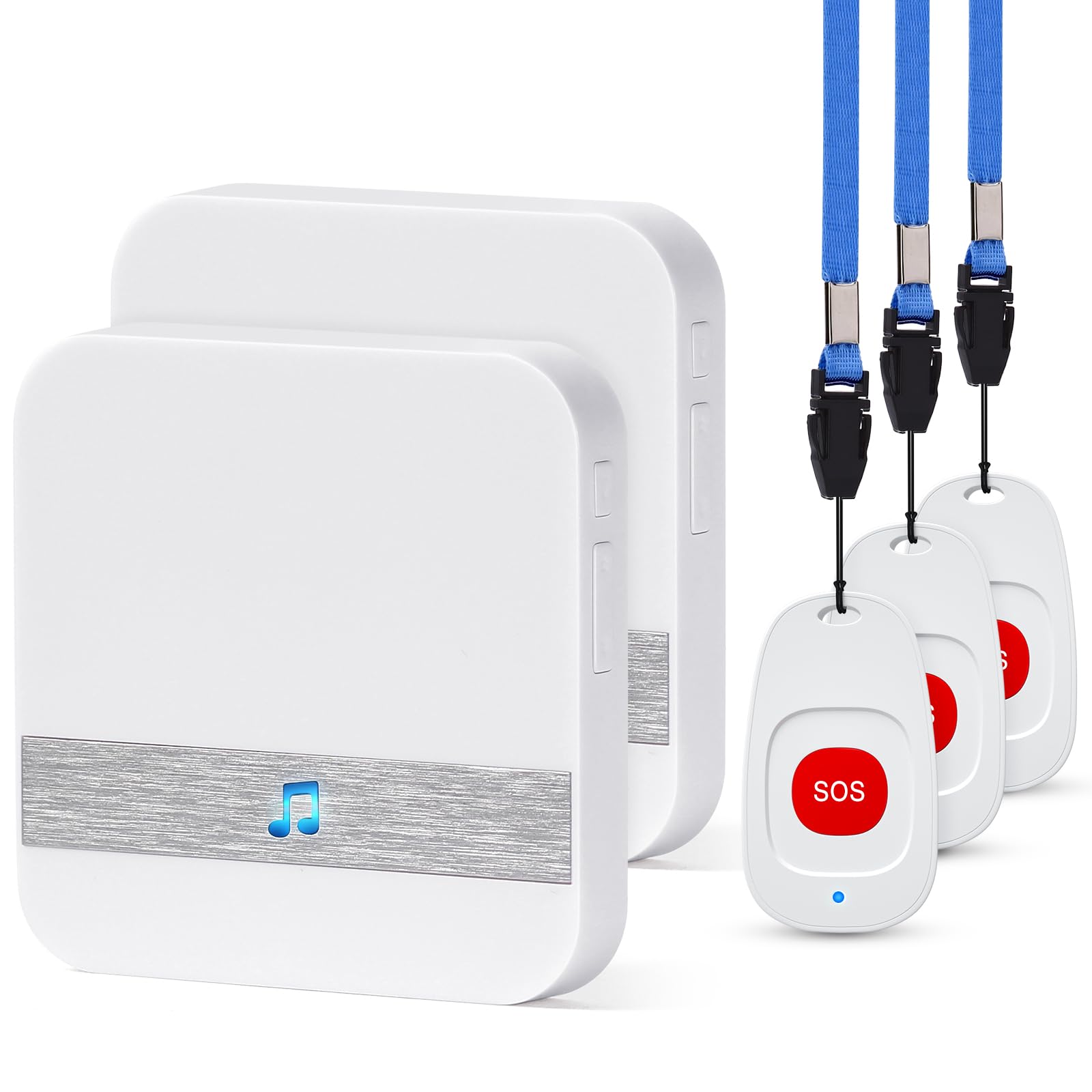 Caregiver Pagers Wireless Call Button for Elderly