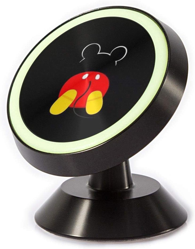 HYHHCZX Magnetic Car Phone Holder Mickey Mouse 360 Degree Rotating Stand Grip Mount Suit for Any Phone