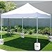 PARTYSAVING (60% Moving Clearance) Outdoors Gazebo Tent Weight Feet Drum Fill with Water or Sand White (Set of 4) Special Strong Lock, APL1298