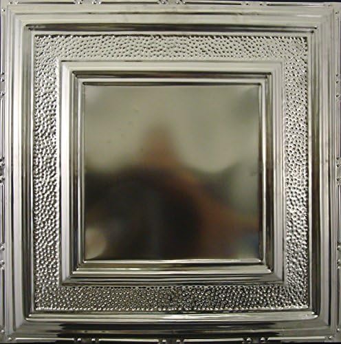 5 pcs of Tin Ceiling Tiles #106, Unfinished Nail-up, 25 Tiles & Up =
