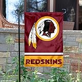 Washington Redskins Double Sided Garden Flag