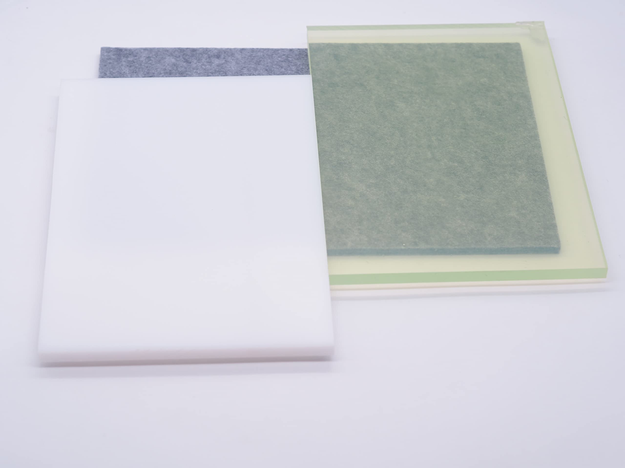 Leather Punch Mat Hole Punching Chisel Mat and Sound Absorbing Pad 3 Pack Set (Large)