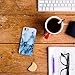 VIVIBIN iPhone SE Case 2020, iPhone 7 Case for Girls,iPhone 8 Case, Cute White Blue Marble for Women Kids TPU Protective Cover Slim Fit Phone Case for iPhone 8/iPhone 7/ New iPhone SE