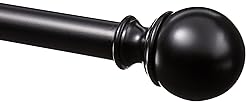 Amazon Basics 1-Inch Curtain Rod with Round