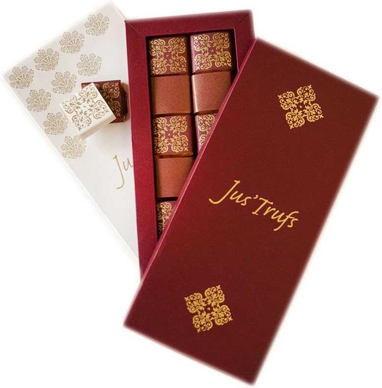 Jus Trufs Classic Chocolates in a Dream box of 12