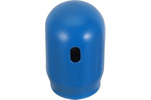 Kichvoe Industrial Oxygen Cylinder Safety Cap Blue Reusable Gas Cylinder Valve Cover for Transport