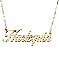 HUAN XUN Customized Custom Simple Any Name Necklace