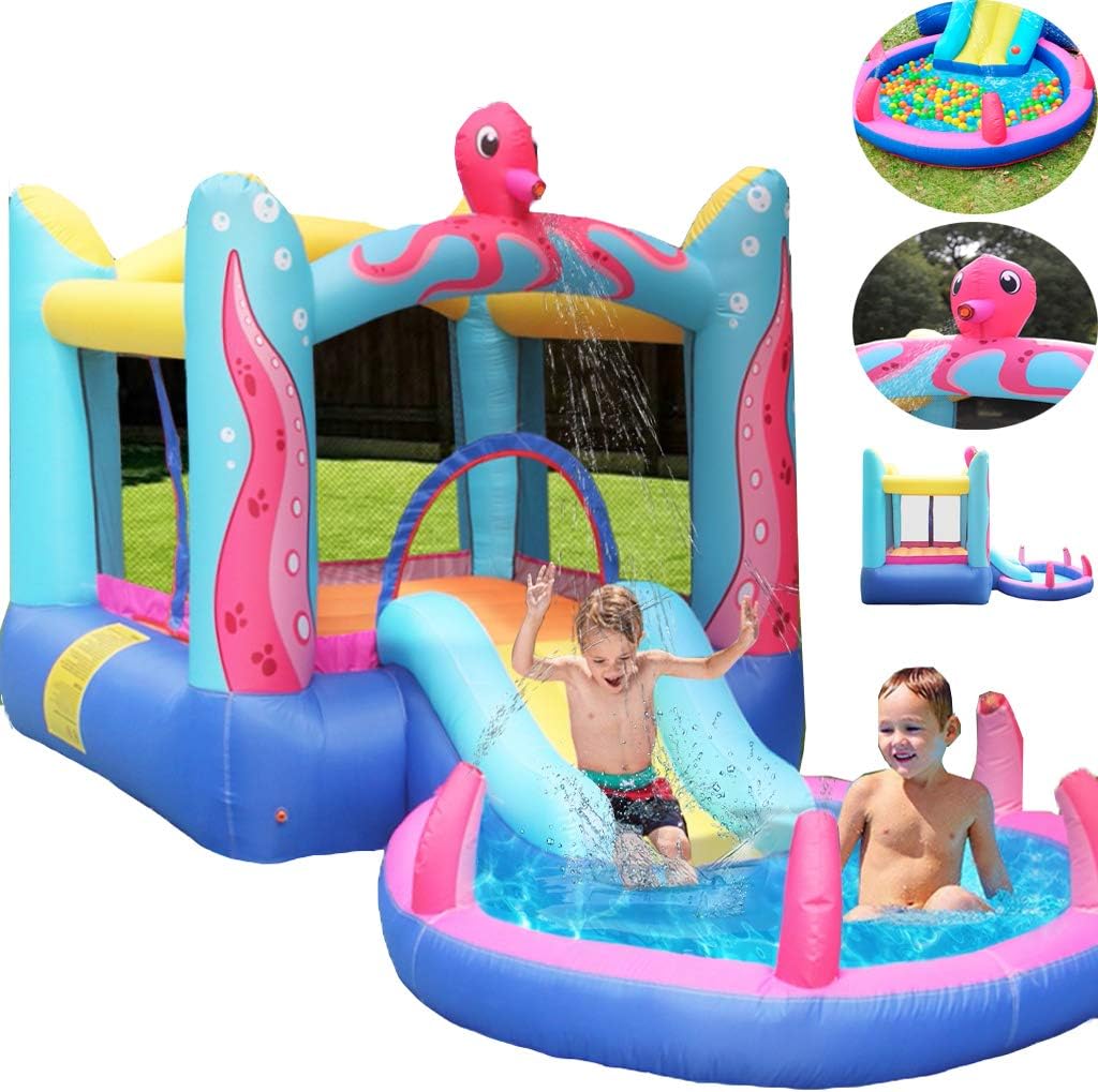 inflatable bouncer slide