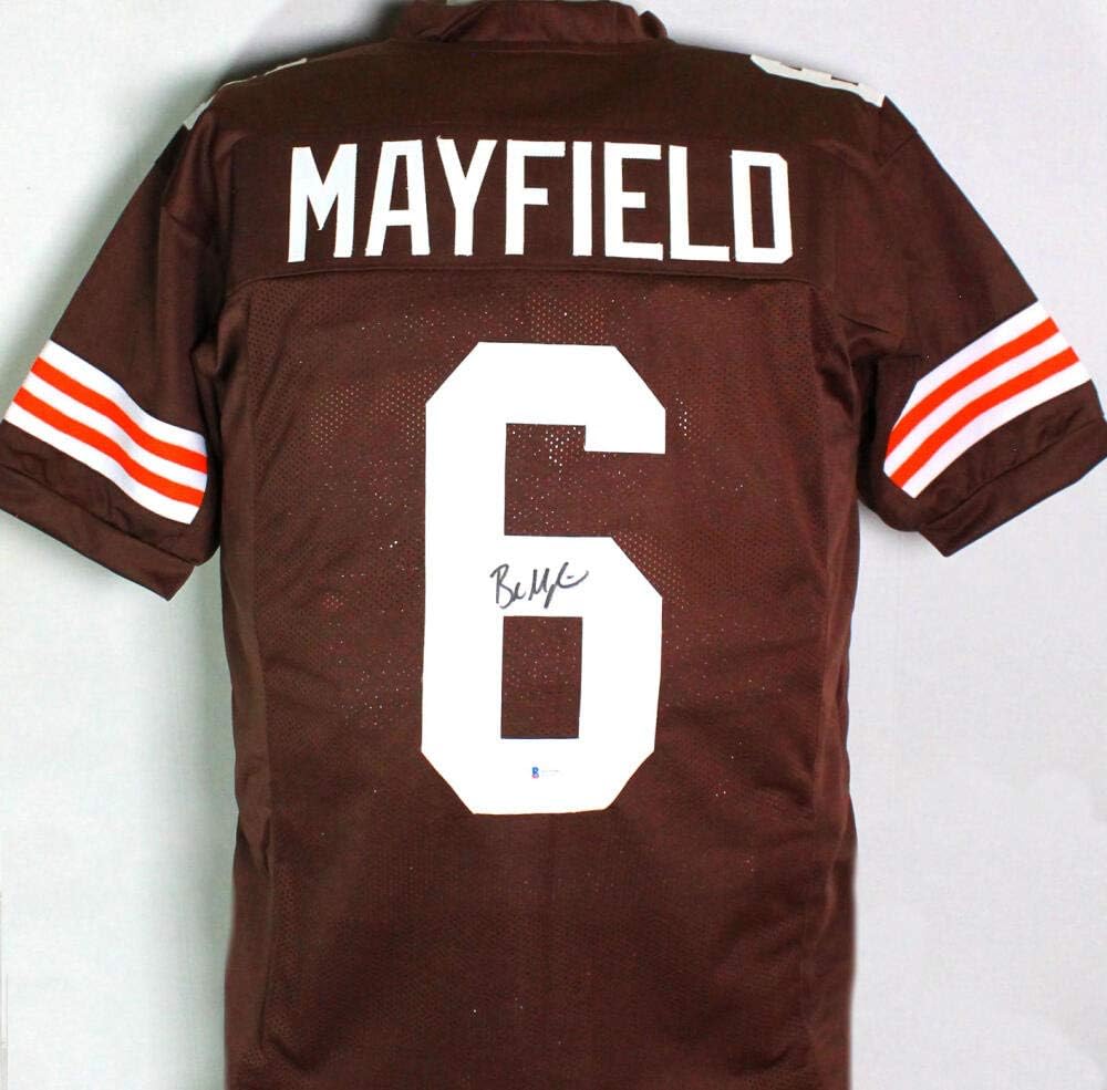 baker mayfield game worn jersey