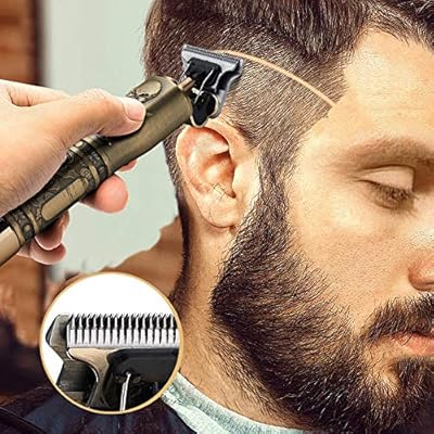 Amazon Com Gsky Professional Hair Clippers For Men Electric Haircut Kit Hair Trimmer For Men With Low Noise Adjustable Cordless Rechargeable Electric Shaver Haircut Clipper With Guide Combs Beauty