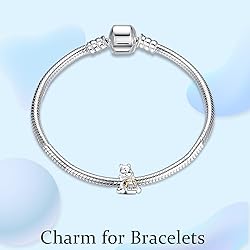 MGIUL Cute Bear Hugs Honey Charm Beads for Women