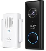 eufy Security S220 (S210) 2K Wireless Doorbell Camera with Chime - Renewed view 1
