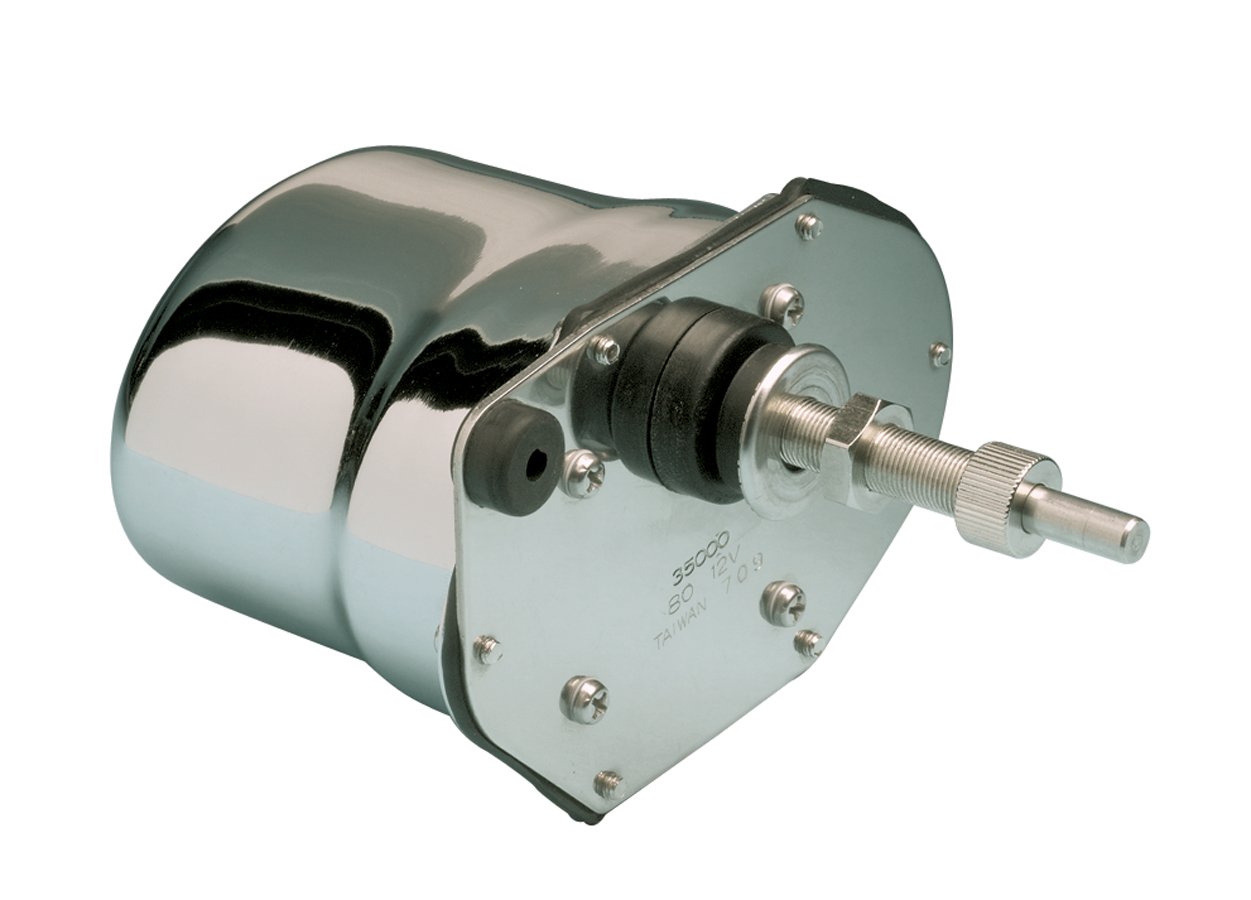 Photo 1 of Marinco 35010 Wiper Motor, WMW, 12V, 2.5" Shaft, 110 Degree, green