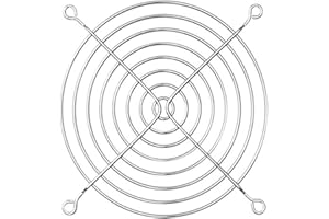 bnafes Metal Fan Guard Protective Grill Case 120mm 4.7" 5 Pcs for PC Ventilator