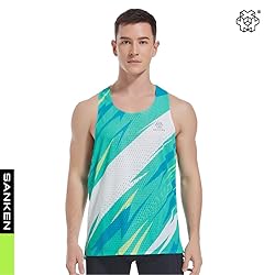 Sanken Men's Seamless Running Tank Tops Ultra