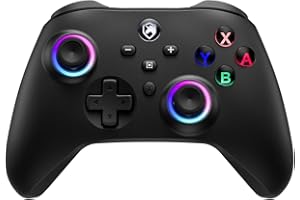 ECHTPower Switch 2 Controller, 2025 Wireless Controller with RGB/Macro/Shift/Turbo/Vibration, 1000mAh Bluetooth Controller Compatible with Switch/Switch 2/PC/Adroid/iOS