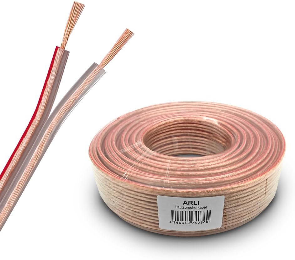 Loudspeaker Cable CCA Copper Speaker Cable Transparent Speaker Cable