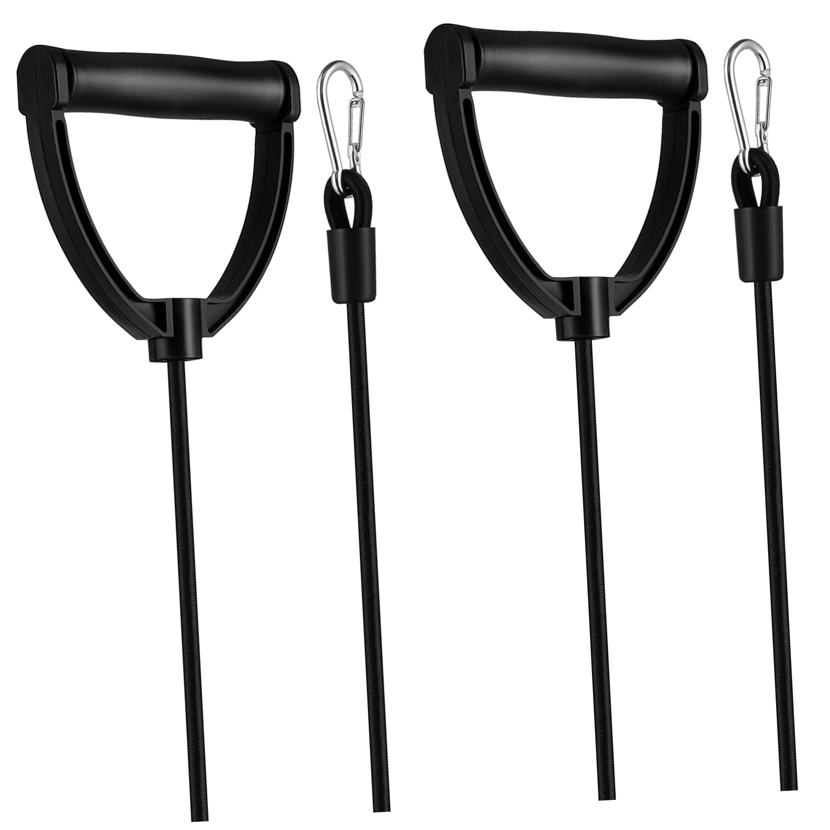 KOMBIUDA 1Pair Stepper Resistance Bands with Handle Fitness Equipment Accessories for Exercise Ropes for Strength Training and Muscle Toning Ideal