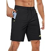 MAGCOMSEN Men's Workout Gym 9" Shorts Quick Dry Lightweight Summer Casual Athletic Hiking Shorts for Men with 3 Pockets