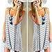 Women Dress,Haoricu Fall Women Summer Sleeveless Striped Loose Mini Dress Beach Party Casual Sundress
