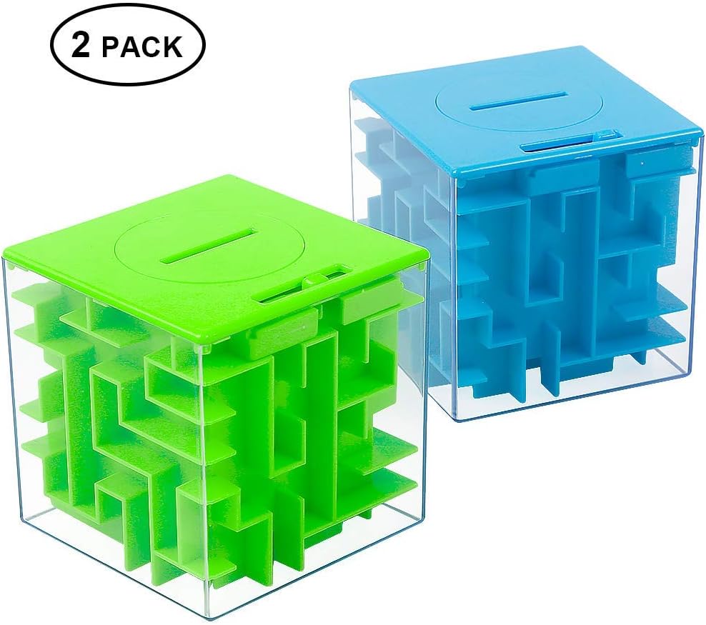 Money Maze Puzzle Box, Twister.CK Unique Money Gift Holder