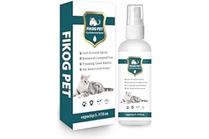 AENEY Cat Deterrent Spray Indoor, Cat Repellent Indoor for Cat and Kitten, Cat Scratch Deterrent Training Aid for Furniture, Sofas, Rugs, Curtain, Cat Deterrent Indoor and Outdoor, Protecting Furniture