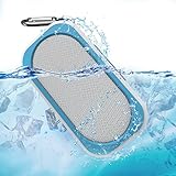 Waterproof Bluetooth Speakers - Portable, Wireless, Handsfree - IPX67 Rated For Use in Showerï¼ˆblueï¼‰