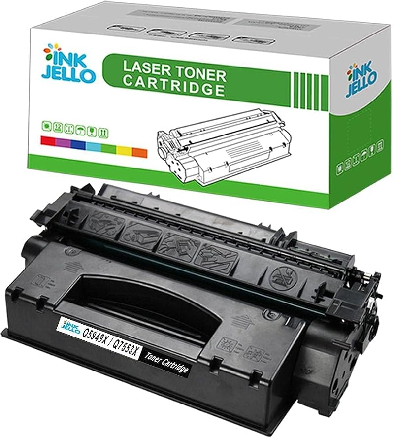 InkJello Q5949X Toner Black for HP LaserJet 1320 3390 3392 7000 Pages