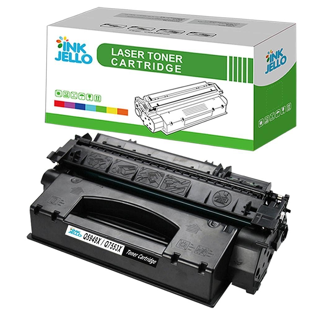 InkJello Compatible Toner Cartridge Replacement for HP LaserJet 1320 1320n 1320nw 1320tn 3390 3392 Q5949X (Black, 1-Pack)