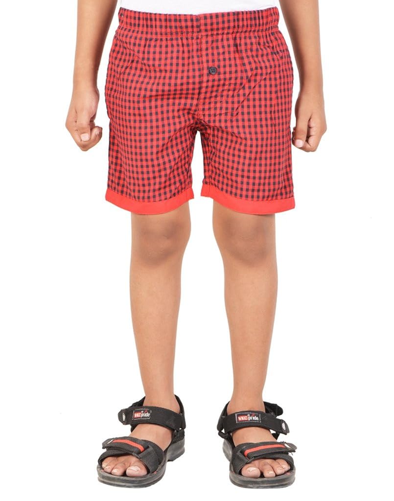 Buy Gkidz Boys Shorts (BoysW.BoxerRED_ Red) at Amazon.in