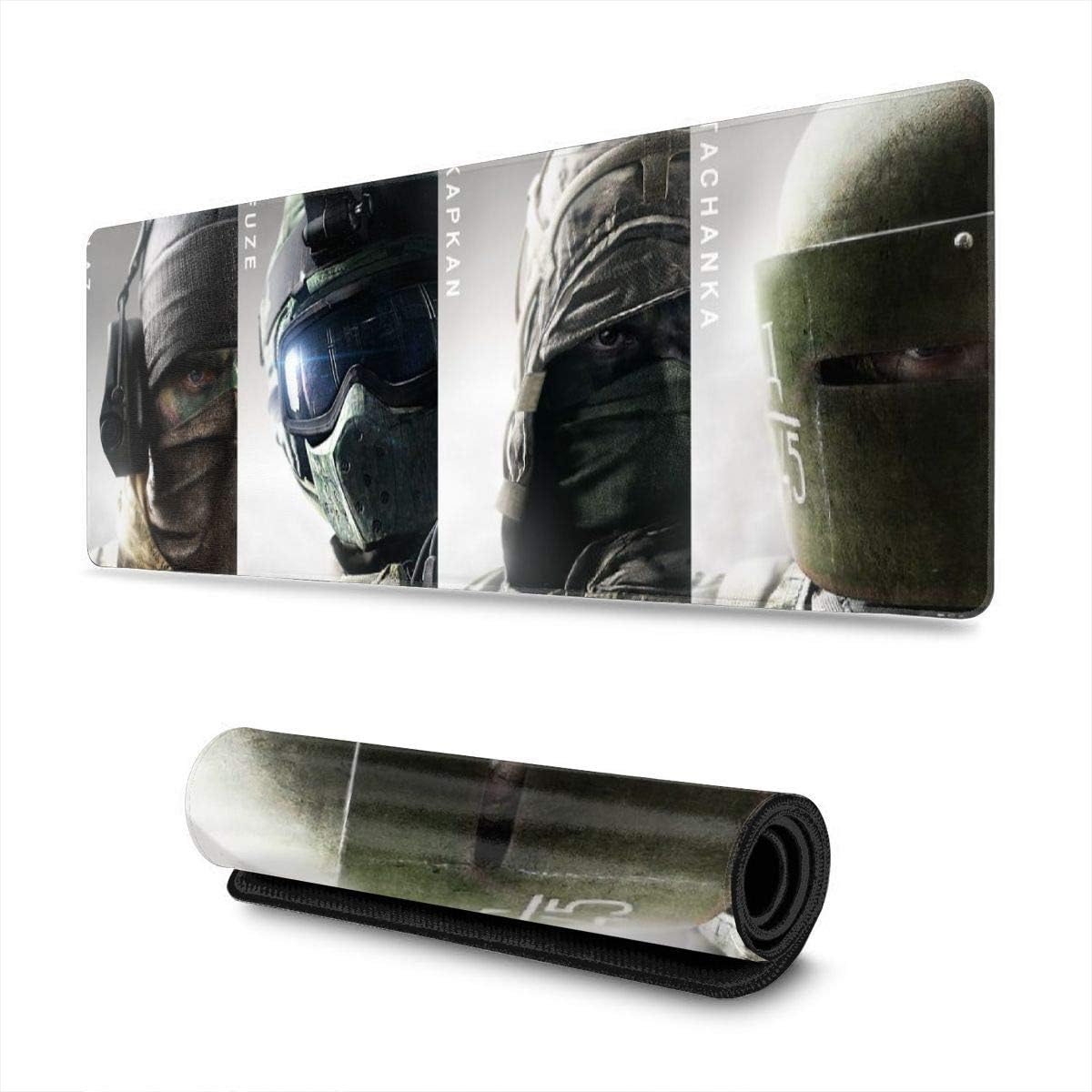 FPSMOUPD Mouse Pad Gaming Large RussiaRainbow Six Siege