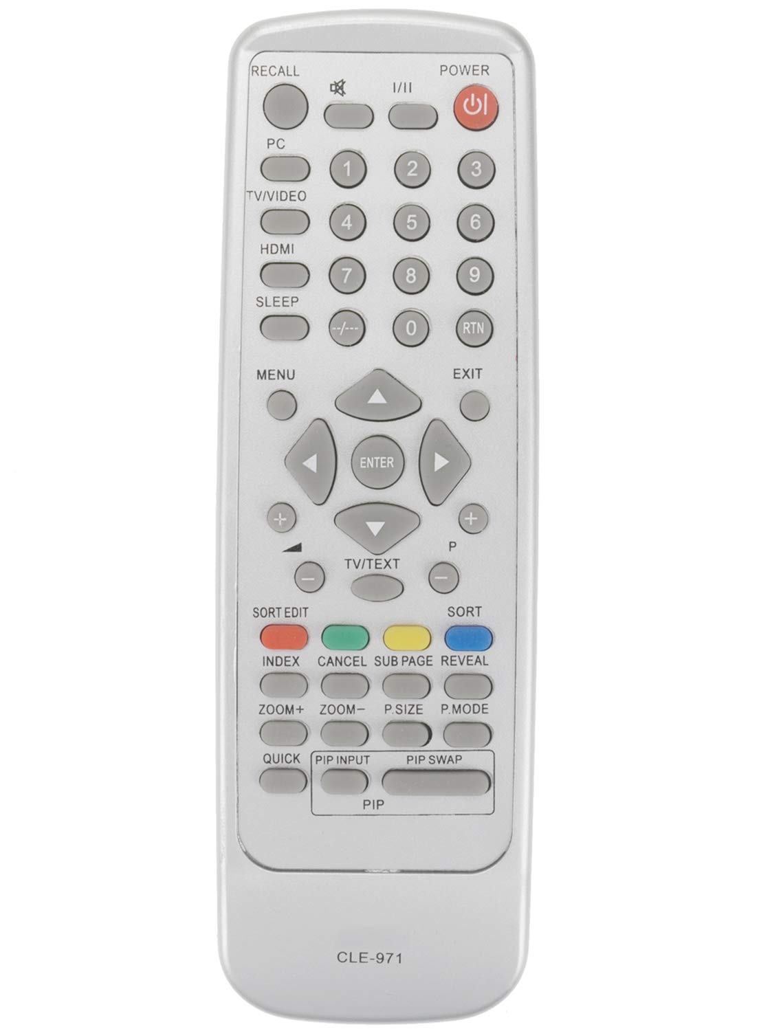 VINABTY CLE-971 Replacement Remote Fit for Hitachi TV 42PD6000TA 42PD7300TA