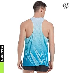 Sanken Men's Seamless Running Tank Tops Ultra