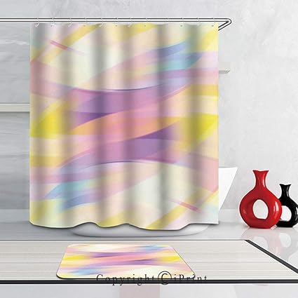 Amazon Com Modern Design Bathroom Curtain Waterproof Shower