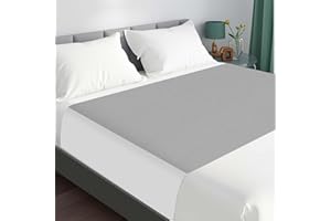 Bed Pads Washable Waterproof for Incontinence Adults, Reusable Wetting Pad Mattress Protector Underpads Tuckable Quick Dry, F