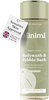 Miniml Natural Body Wash & Bubble Bath Coconut 400ml