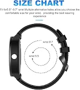 Wownadu 20mm Quick Release Watch Strap for Garmin Vivoactive 5 Venu 2 Plus Sq view 3