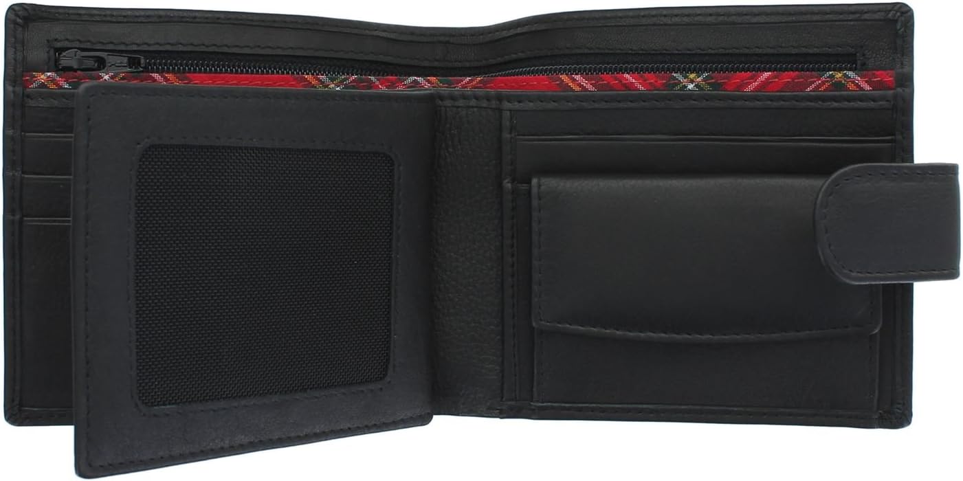 Mala Leather Braemar Collection Leather Wallet with RFID Protection 191_7 Black - Image 4