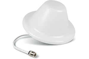 SureCall Wide Band Omni-Directional Internal Ceiling Mount Dome Antenna (includes mounting kit 698 - 2700 MHz)