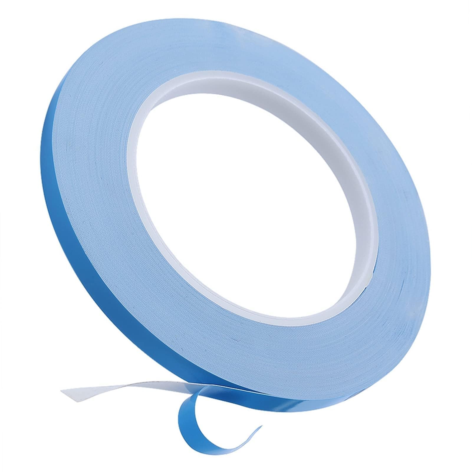 Zerone 8mm 25m Thermal Adhesive Tape, Double-Sided Non-Conductive CPU Cooling Tape for Computer Ic Chipset Led Lighting Repair