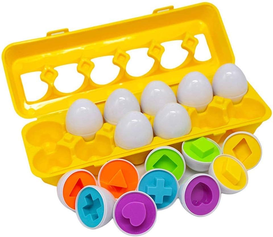 Matching eggs. Matching eggs