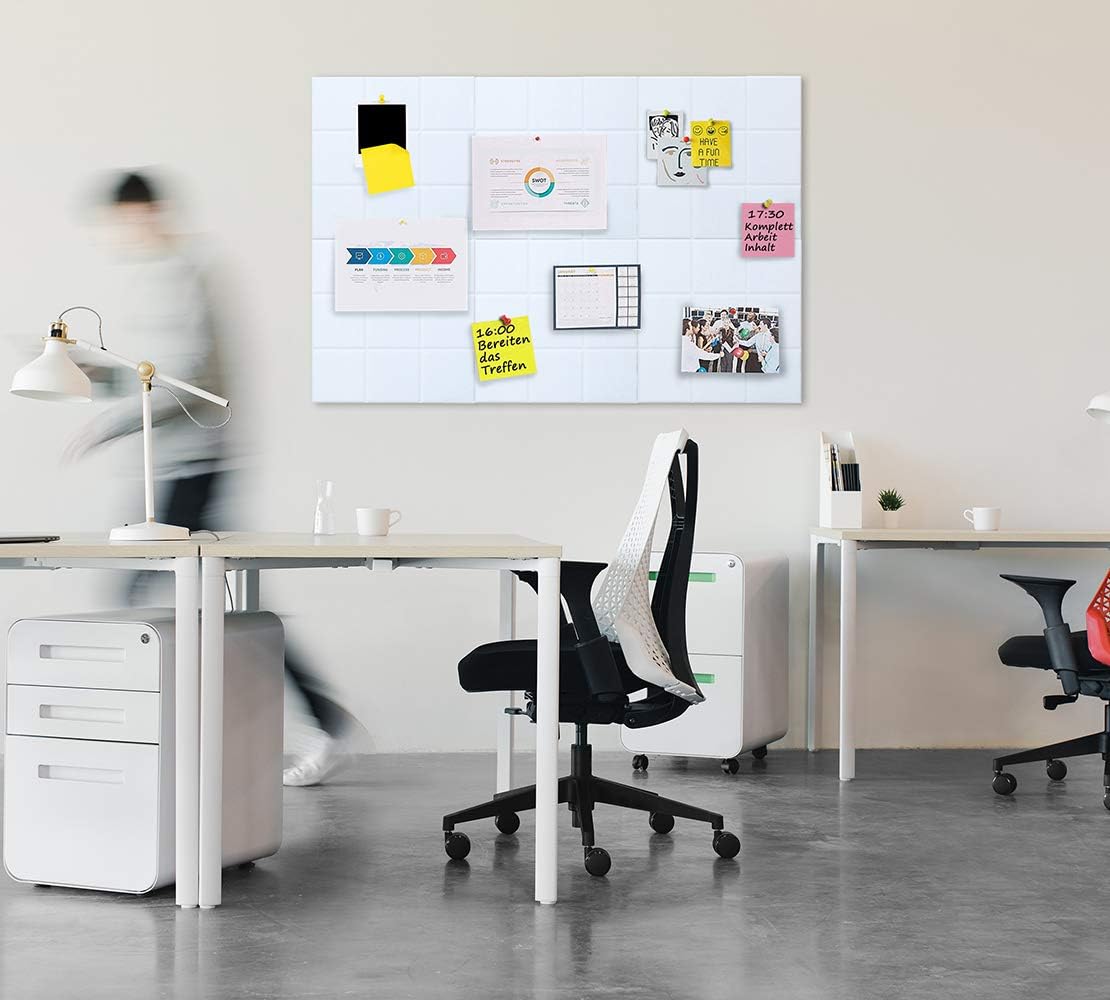 Uoisaiko Large Felt Board Tiles with 30 Pins - Image 4