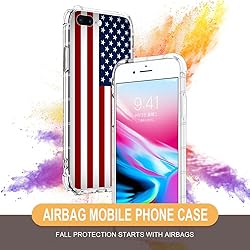 CARLOCA Compatible with iPhone 8 Plus Case,Clear