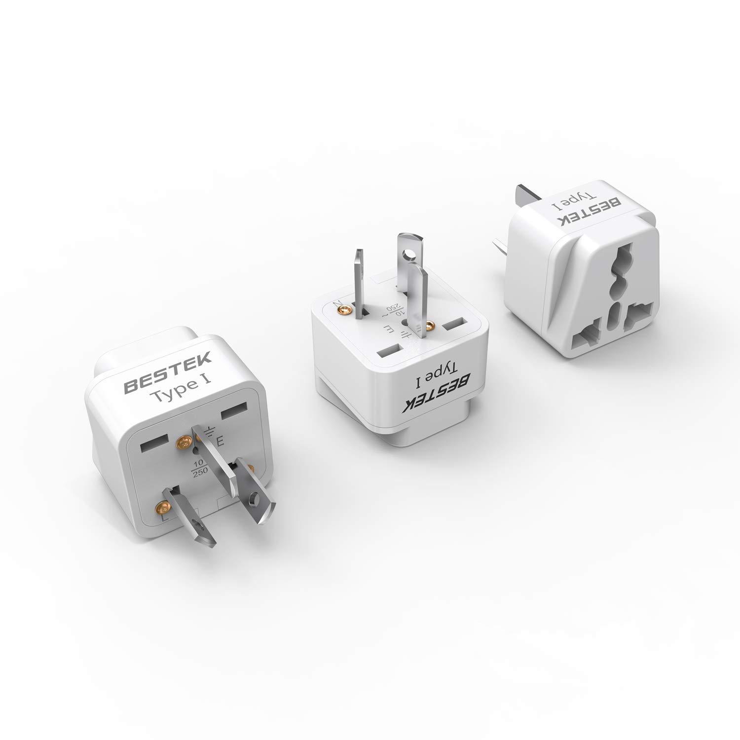 BESTEK Australia, New Zealand Travel Plug Adapter, Grounded Universal