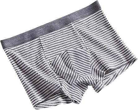Calzoncillos Qinlee para hombre, de algodón, estilo retro, clásicos, colores básicos, suaves y bonitos, para verano, Gris: Amazon.es: Bricolaje y herramientas